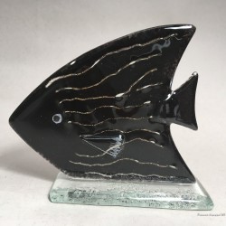 Figurka Ryba 16 czarna