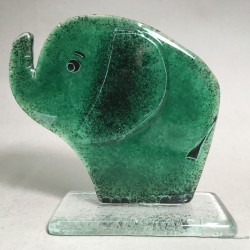 Słoń zielony