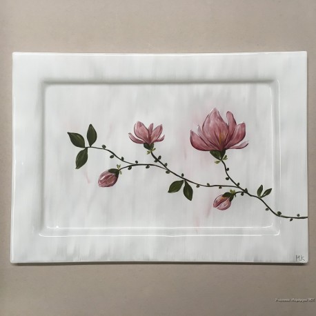Patera prosta 35x25 - "Magnolia"