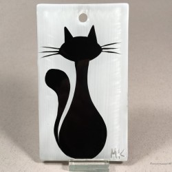 Obrazek 7x12 - "Czarny Kot"