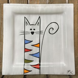 Talerzyk - "Kolorowy Kot"