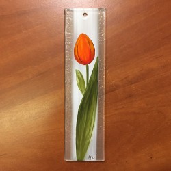 Outlet - Obrazek 6x22 - "Tulipan czerwony na pasku"