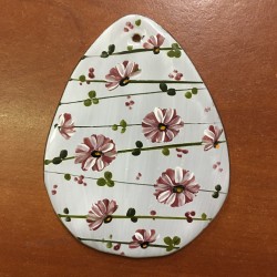 Obrazek 6,5x9 - "Wielkanocne jajko z gerberami różowymi"